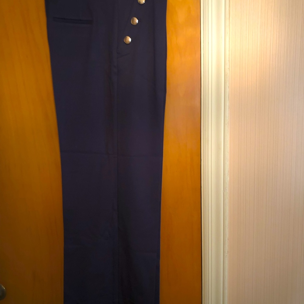 Greenwich Pant.Flattering wide leg perfect drape figure boosting high waist